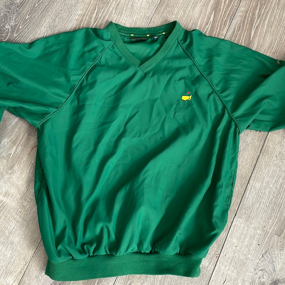 the masters windbreaker green jacket